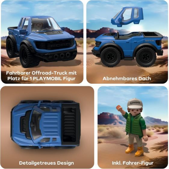 🛻 Playmobil Collector Car Ford F 150 Raptor für 13€ (statt 18€)
