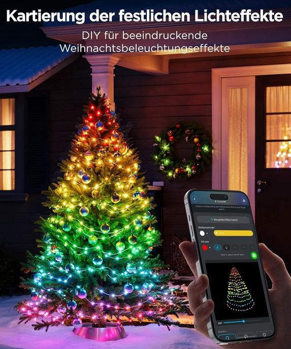 🎄 Govee Christmas String Lights 2 mit 200 LEDs, 20m für 69,99€ (statt 110€) 🎄 Govee Christmas String Lights 2 mit 200 LEDs, 20m für 69,99€ (statt 110€)