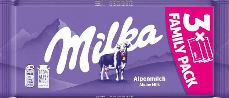 🍫 3er Family Pack Milka Alpenmilch-Schokoladentafel, je 90g ab 3,60€ (statt 5€) 🍫 3er Family Pack Milka Alpenmilch Schokoladentafel, je 90g ab 3,60€ (statt 5€)