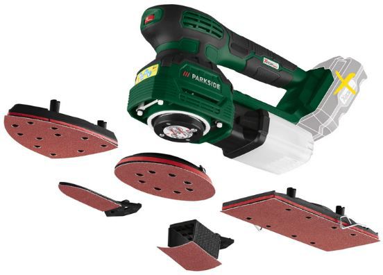 🧰 Parkside PMSA 20 Li A1 20V 3 in 1 Akku Multischleifer für 38,94€ (statt 73€)