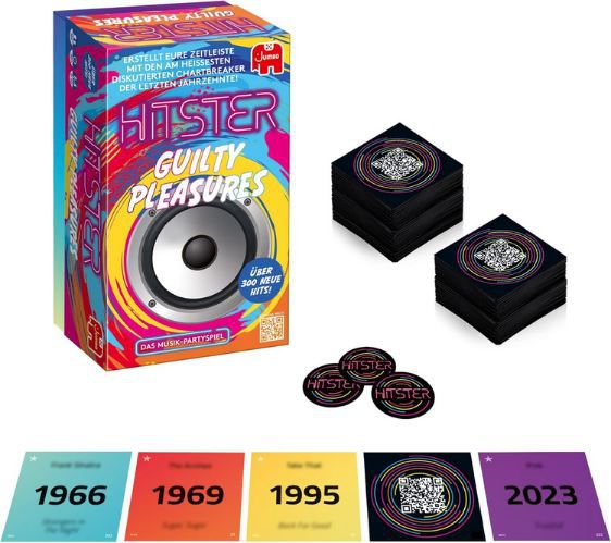 🃏 Hitster Guilty Pleasures, Party  & Kartenspiel für 13,99€ (statt 20€)