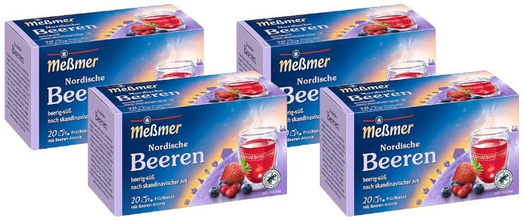 🍵 4er Pack Meßmer Ländertee Nordische Beeren für 5,96€ (statt 10€) 🍵 4er Pack Meßmer Ländertee Nordische Beeren für 5,96€ (statt 10€)