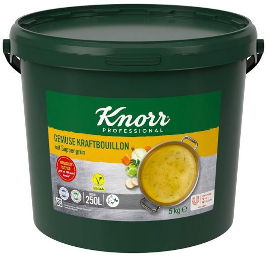 🍲 5kg Knorr Gemüse Kraftbouillon mit Suppengrün ab 40€ (statt 79€)