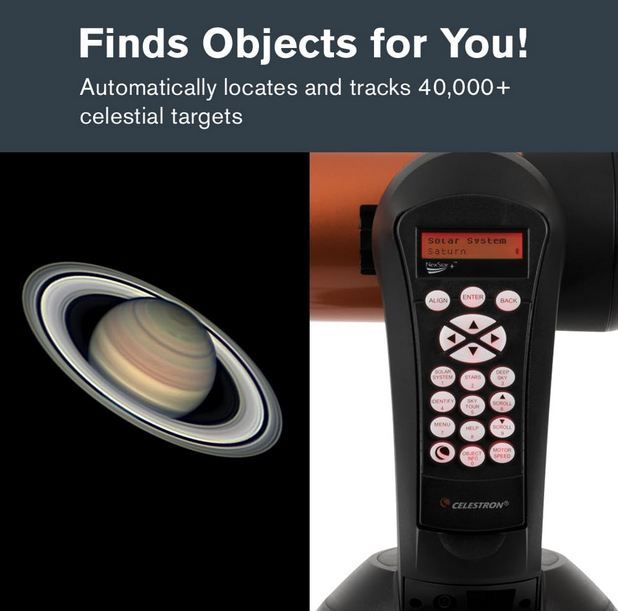 🪐 Celestron NexStar 8SE Schmidt-Cassegrain-Teleskop für 1.399€ (statt 2.049€) 🪐 Celestron NexStar 8SE Schmidt Cassegrain Teleskop für 1.399€ (statt 2.049€)