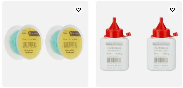 📏 eBay:  50% Rabatt ab 2 Artikel auf Stabila Bandmaß & Maurerschnüre