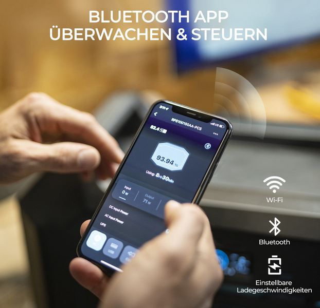 🔌 Renogy Tragbare LiFePo4 Powerstation mit Solarpanel, 495Wh für 342,55€ (statt 403€)