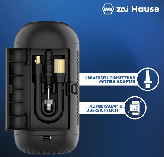 💨 Wiha zai Hause Elektrische Luftpumpe bis zu 10 bar für 24,99€ (statt 41€)