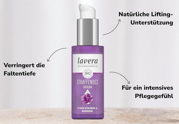 🧴 lavera Straffendes Serum mit 3 fach Hyaluron & Bakuchiol ab 13€ (statt 18€)