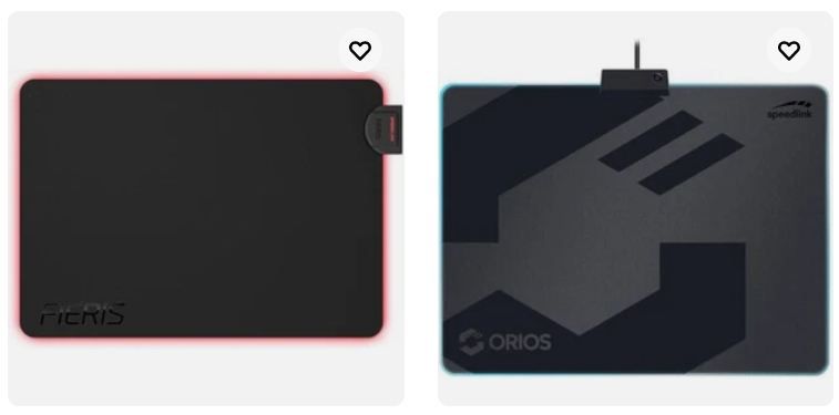 🕹️  50% Rabatt auf Speedlink Mauspads & Tastatur   z.B. Orios LED Mauspad für 9,99€ (statt 16€)