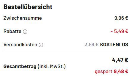 🫐 4x Red Band Beeren Tüte, je 220g ab 4,47€ (statt 10€)