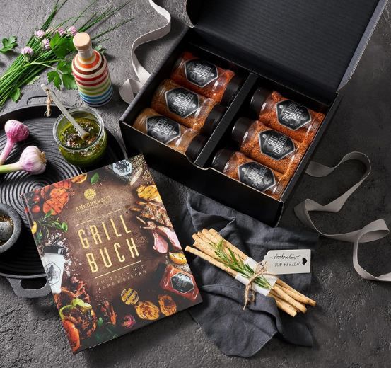🥩 Ankerkraut Geschenk Grillbuch Set mit 6 Streuern für 42,45€ (statt 66€)