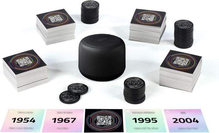 🎶 Hitster Platin Edition Partyspiel mit 500 Songs inkl. Lautsprecher für 39,99€ (statt 50€)