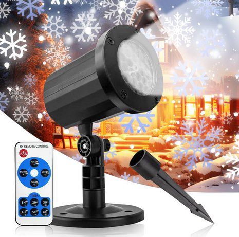 ❄️ KALAHOL LED Schneeflocken Projektor mit Fernbedienung für 10,99€ (statt 15€) ❄️ KALAHOL LED Schneeflocken Projektor mit Fernbedienung für 10,99€ (statt 15€)