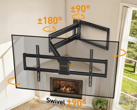 📺 Perlegear TV Wandhalterung (1m ausziehbar) bis 📏 90 Zoll / 🏋️♀️ 68kg für 59,99€ (statt 120€) 📺 Perlegear TV Wandhalterung (1m ausziehbar) bis 📏 90 Zoll / 🏋️♀️ 68kg für 59,99€ (statt 120€)