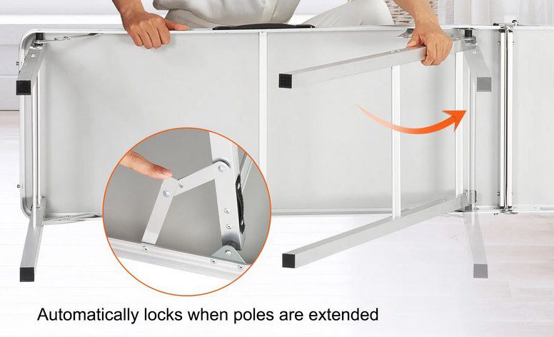 📢 VEVOR tragbarer & faltbarer Messestand (198 x 38,5 x 88 cm) für 74,99€ (statt 90€)