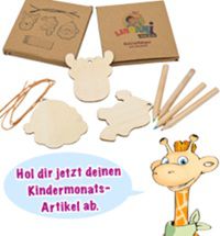 Linda-Apotheken: Holzanhänger mit Stiften gratis erhalten