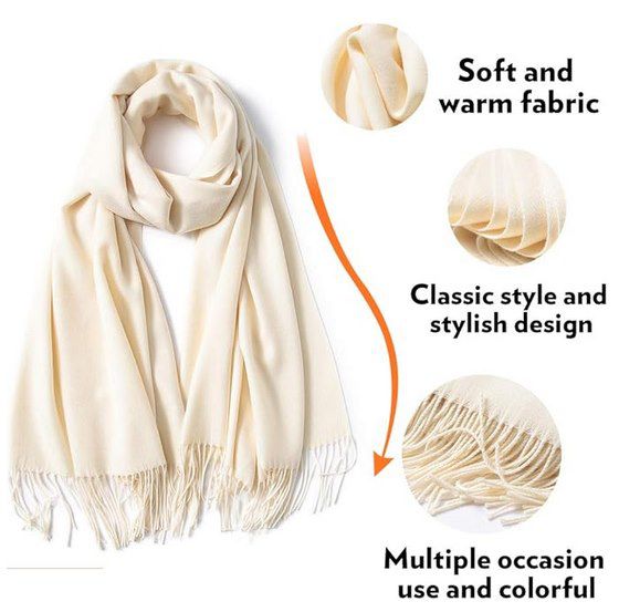 👩 MaaMgic Damen Winterschal (200cm) mit Fransen für 4,49€ (statt 15€) 👩 MaaMgic Damen Winterschal (200cm) mit Fransen für 4,49€ (statt 15€)