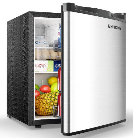 ❄️ EUHOMY Mini Kühlschrank (46L + 38dB) für 74,99€ (statt 130€)