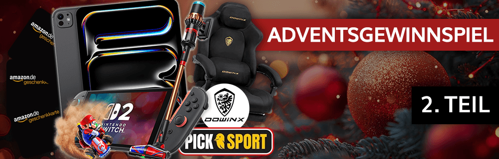 🎄MD Advent Gewinnspiel 2025   Teil 2 🎁 mit coolen Preisen: z.B. Dyson V16 Piston, iPad Pro 11 uvm.🎅