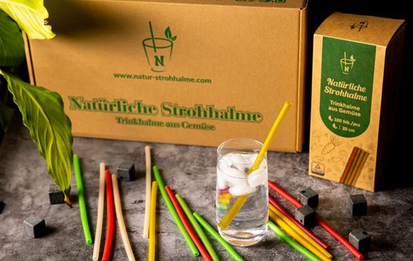 100 nachhaltige Trinkhalme gratis