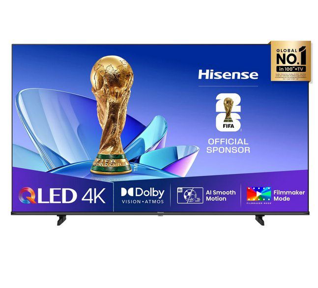📺 Hisense 55E77Q UHD QLED SmartTV für 298,67€ (statt 369€)