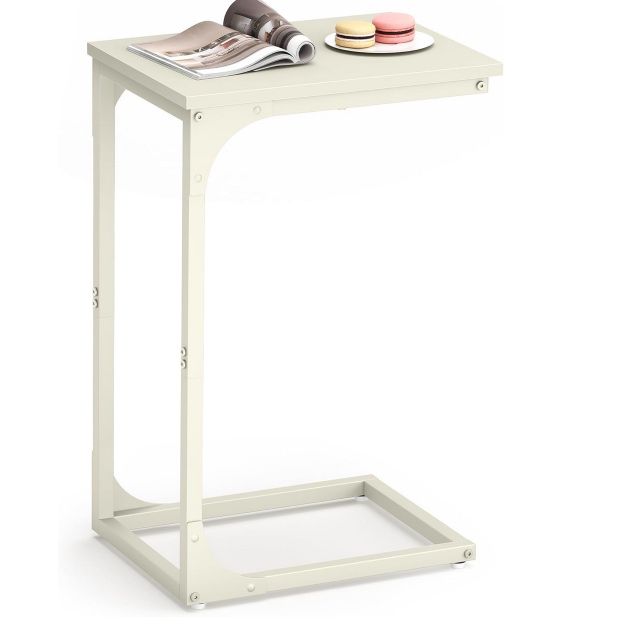 VASAGLE Beistelltisch in C Form mit Metallgestell für 14,39€ (statt 20€)