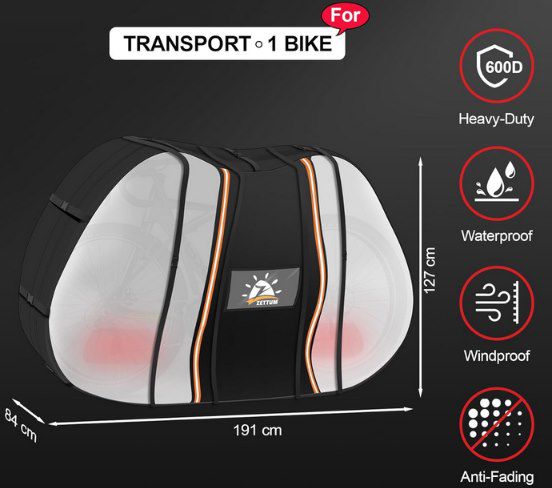 🚲 Zettum wasserdichte Fahrradabdeckung mit PU Beschichtung für 17,99€ (statt 36€) 🚲 Zettum wasserdichte Fahrradabdeckung mit PU Beschichtung für 17,99€ (statt 36€)