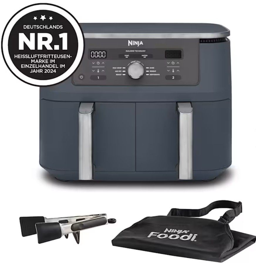 Limitierte Airfryer – jetzt 10 € günstiger + GRATIS Schürze & Silikon Zange   Nur dieses Wochenende