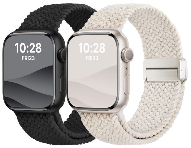 ⌚ 40% Rabatt auf 2er Pack Fullmosa geflochtene Apple Watch Armbänder - ab 9,59€ (statt 16€) ⌚ 40% Rabatt auf 2er Pack Fullmosa geflochtene Apple Watch Armbänder ab 9,59€ (statt 16€)