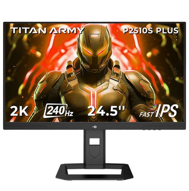 🖥️ TITAN ARMY P2510S PLUS 24,5 Zoll QHD Gaming Monitor mit 240Hz für 159,99€ (statt 171€)