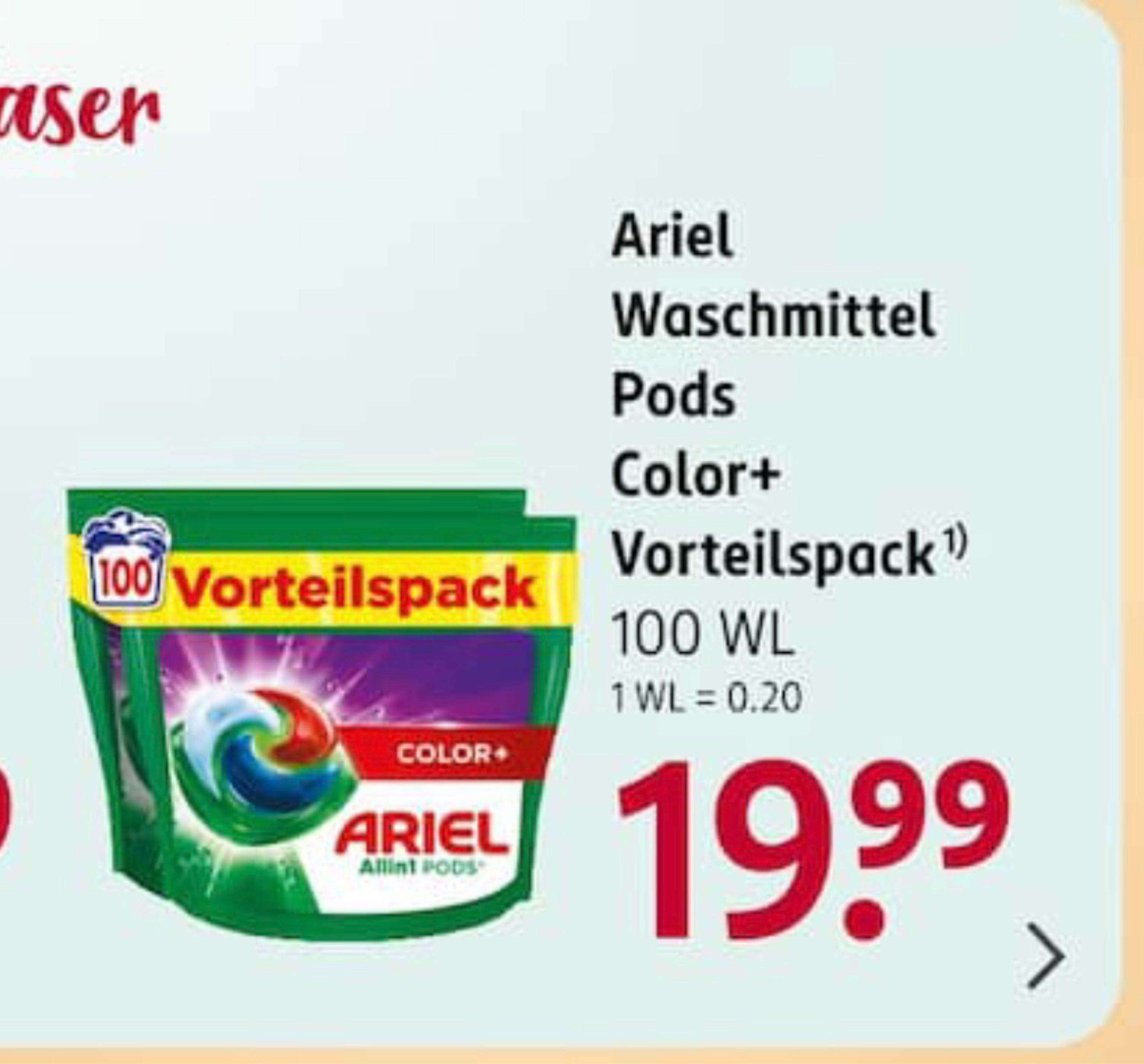 Ariel Pods Rossmann