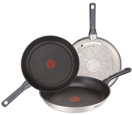 🇪🇸🍳 Tefal Daily Cook Pfannen Set mit 20/24/26 cm für 62€ (statt 77€)