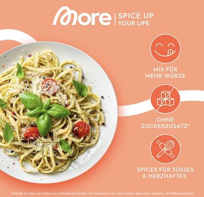 🇮🇹😍 110g MORE Not Spices Italian Allrounder für 4,93€ (statt 7€)