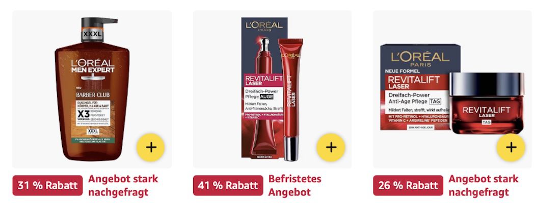 đ§Žđ§đ»ââïž Amazon: Big LâOrĂ©al Paris Sale z.B. Bartbalsam fĂŒr 6⏠(statt 10âŹ) đ§Žđ§đ»ââïž Amazon: Big LâOrĂ©al Paris Sale z.B. Bartbalsam fĂŒr 6⏠(statt 10âŹ)