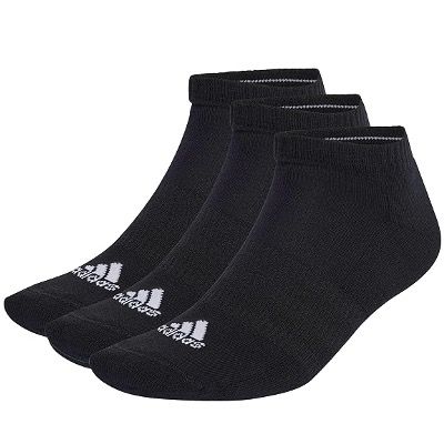 🧦 3er Pack adidas Unisex Cushioned Low-cut Socks in Schwarz für 5,49€ (statt 11€)