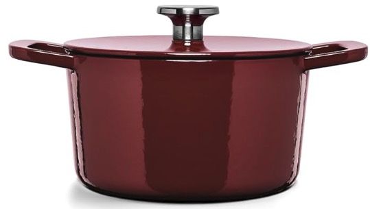 🏠 Fissler Emaillierter Gusseisen Bräter 24cm Burgunderrot für 49,99€ (statt 67€)