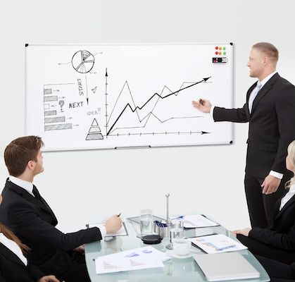 ✏️ Amazon Basics Magnetisches Whiteboard mit Stiftablage für 80,31€ (statt 95€)