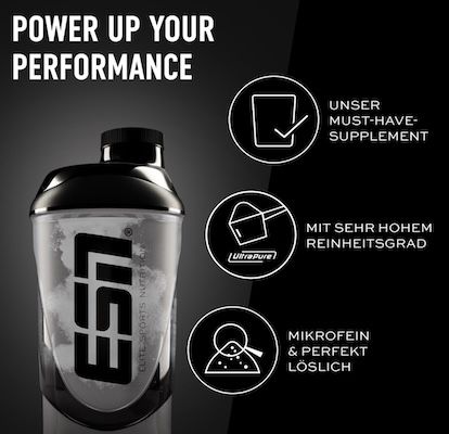 💪🏻 250g ESN Ultrapure Creatine Monohydrate mit 71 Portionen für 12,15€ (statt 15€)