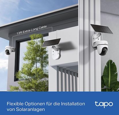 🏠📹 Tapo C610 KIT 2K 360° Solar Überwachungskamera für 76,41€ (statt 88€)
