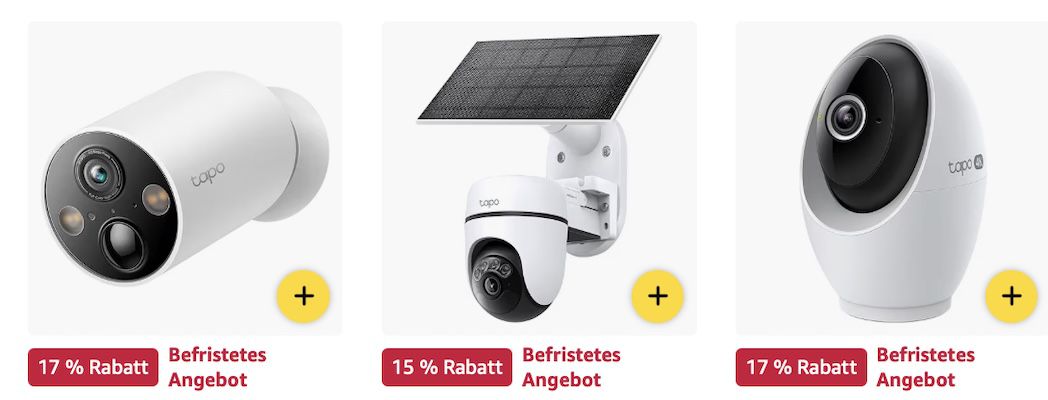 🏡📹 Amazon: TP-Link Sale z.B. 8MP Überwachungskamera für 49,90€ (statt 60€) 🏡📹 Amazon: TP Link Sale z.B. 8MP Überwachungskamera für 49,90€ (statt 60€)