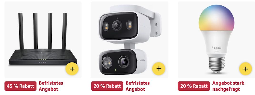 🏡📹 Amazon: TP-Link Sale z.B. 8MP Überwachungskamera für 49,90€ (statt 60€) 🏡📹 Amazon: TP Link Sale z.B. 8MP Überwachungskamera für 49,90€ (statt 60€)