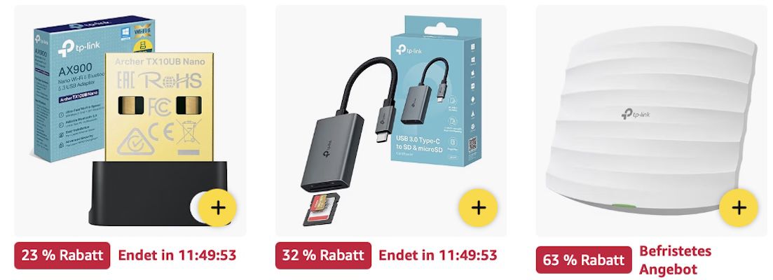 🏡📹 Amazon: TP-Link Sale z.B. 8MP Überwachungskamera für 49,90€ (statt 60€) 🏡📹 Amazon: TP Link Sale z.B. 8MP Überwachungskamera für 49,90€ (statt 60€)