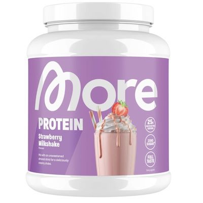 🍓 600g MORE Protein Strawberry Milkshake für 23,46€ (statt 33€) 🍓 600g MORE Protein Strawberry Milkshake für 23,46€ (statt 33€)