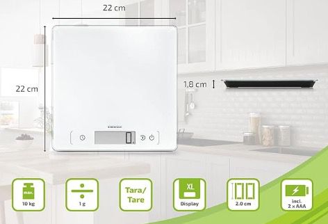 ⚖️ Soehnle Page Comfort 400 digitale Küchenwaage aufs Gramm genau für 14,99€ (statt 20€) ⚖️ Soehnle Page Comfort 400 digitale Küchenwaage aufs Gramm genau für 14,99€ (statt 20€)