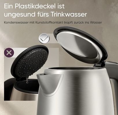 🫖 Cosori BPA freier Wasserkocher aus Edelstahl mit 1,7 L für 27,99€ (statt 33€) 🫖 Cosori BPA freier Wasserkocher aus Edelstahl mit 1,7 L für 27,99€ (statt 33€)