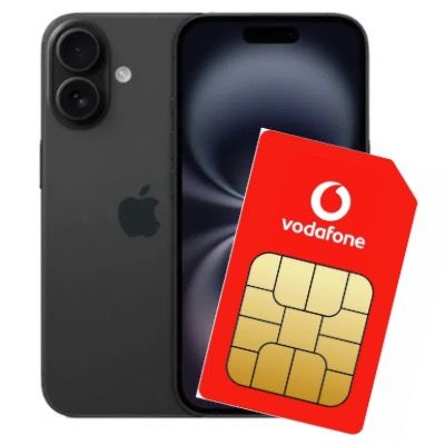 📱 Apple iPhone 16 für 59€ + 45GB Vodafone Allnet für 34,99€ mtl. + 150€ Bonus + 500GB Daten