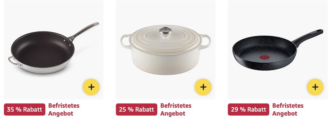 🍳 Amazon: Tefal Töpfe & Pfannen Sale z.B. Recycled On Bratpfanne mit 24cm für 26€ (statt 38€)