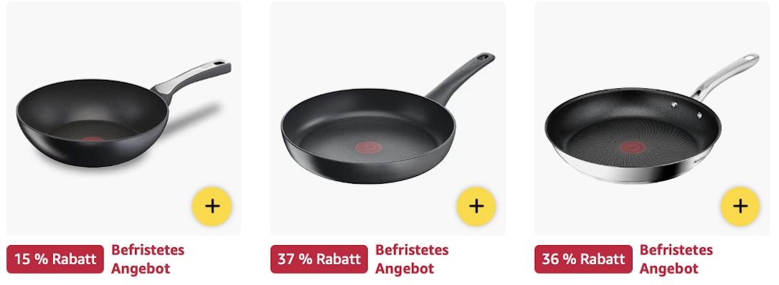 🍳 Amazon: Tefal Töpfe & Pfannen Sale z.B. Recycled On Bratpfanne mit 24cm für 26€ (statt 38€)