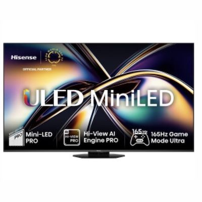 🔝📺 Hisense 75U8Q – 75 Zoll Mini-LED PRO Fernseher mit 165Hz für 1.319€ (statt 1.462€)