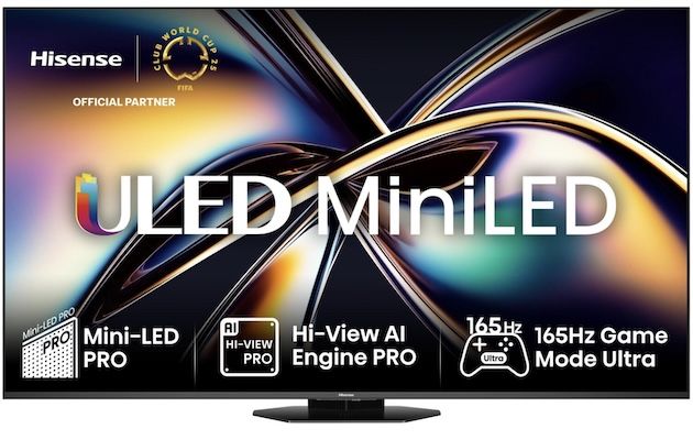 🔝📺 Hisense 75U8Q – 75 Zoll Mini LED PRO Fernseher mit 165Hz für 1.319€ (statt 1.462€)